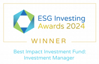 ESG Awards Set 2 Winner Impact Investment fund Investment Manager 