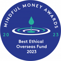 Mindful Money Awards Logo Best Overseas Fund 2023 