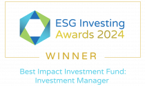 ESG Awards Set 2 Winner Impact Investment fund Investment Manager 